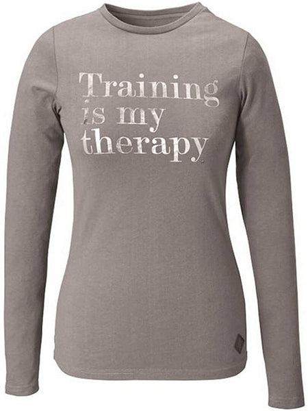 Caldene Training Long Sleeved T-Shirt Grey