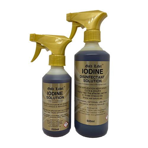 Gold Label Iodine Spray 500ml