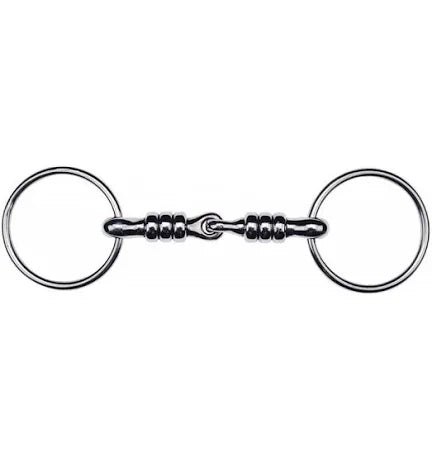 Cherry Roller Loose Ring Snaffle