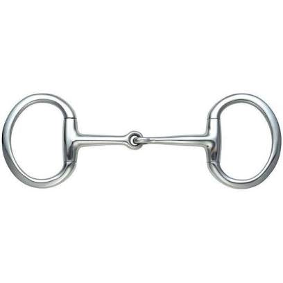 Shires Flat Jointed Eggbutt Snaffle