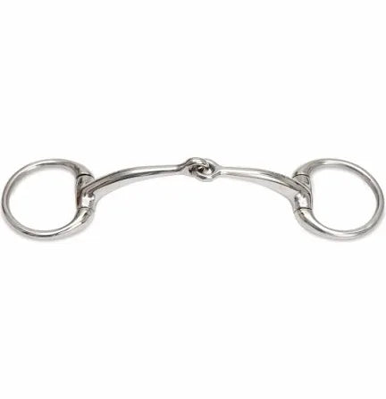 Shires Curved Mouth Eggbutt Snaffle
